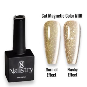 Nailistry Cat eye Magnetic UV Gel Polish 18ml - N116