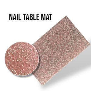 Nail Table Mat - Pink