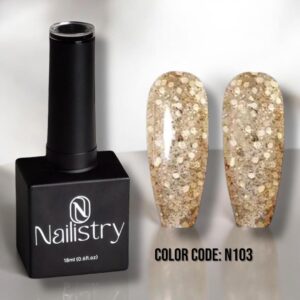 Nailistry chunky glitter gel polish 18ml - N103