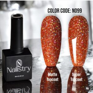 Nailistry chunky glitter gel polish 18ml - N099