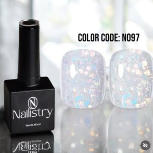 Nailistry chunky glitter gel polish 18ml - N097