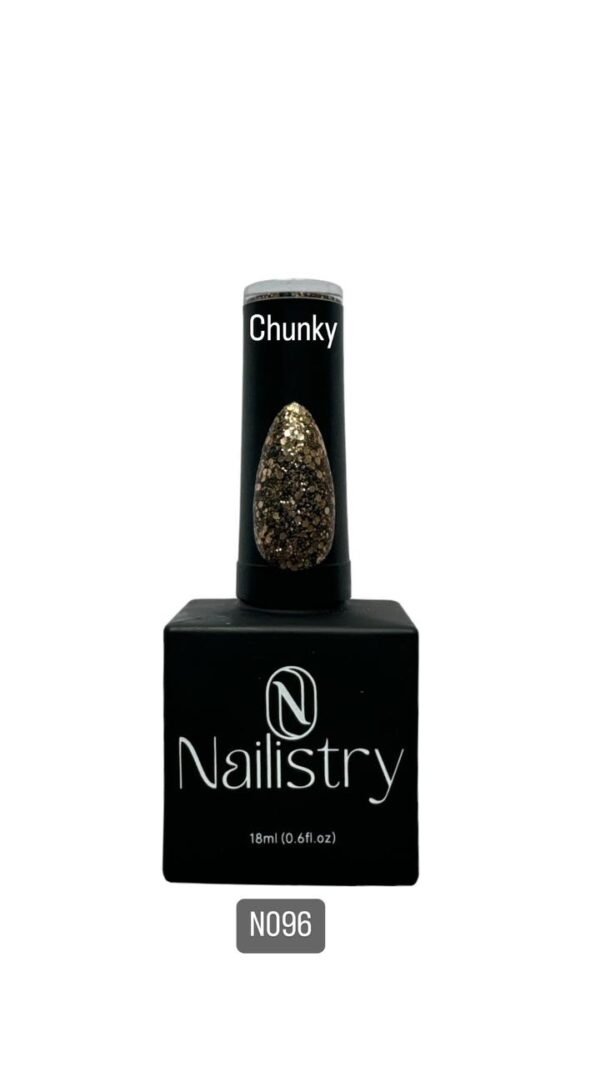 Nailistry chunky glitter gel polish 18ml - N096