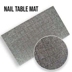 Nail Table Mat - Grey