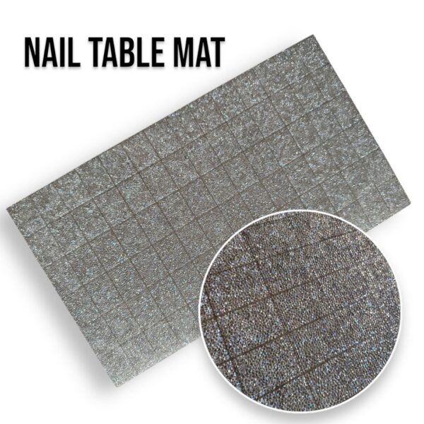 Nail Table Mat - Grey