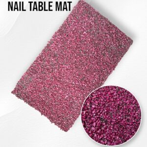 Nail Table Mat - Magenta