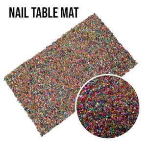 Nail Table Mat - Multi